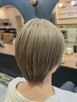 カラー 森田 翔斗ベージュカラー⭕のヘアスタイル
