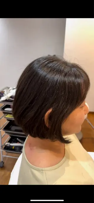 ショート オートクチュールランコントレ西京極店所属・今在家 玲【艶髪スト レート/メンズ特化】のヘアスタイル