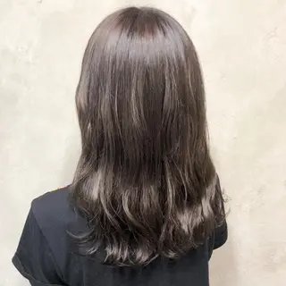 セミロング カラー パーマ ヘアアレンジ メンズ 艶ピンク*ヘアセット 🌙shioriのヘアスタイル