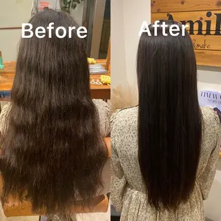 ロング china/ボブ/ ブリーチカラーのヘアスタイル