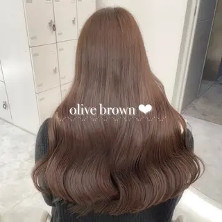 ロング カラー かわいい艶髪🤍 れいな🤍のヘアスタイル