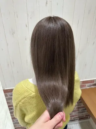 ロング カラー soin de brace 立花店所属・原 壱弥のヘアスタイル