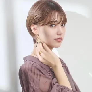 ショート カラー 南澤 佑介のヘアスタイル