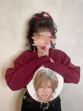 ロング number天王寺 スタイリストほたるのヘアスタイル