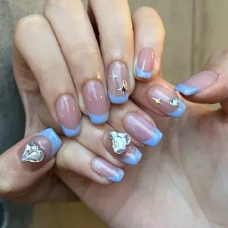 ネイル unwind ┊︎冬っぽネイル🎄のネイルデザイン