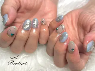 ショート nail Restart所属・Restart YURIのネイルデザイン