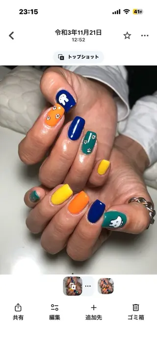 ネイル Nes.nail&eyelash所属・Watanabe Shioriのネイルデザイン