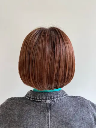 ショート カラー Sourire小倉所属・なかしま ひかるのヘアスタイル