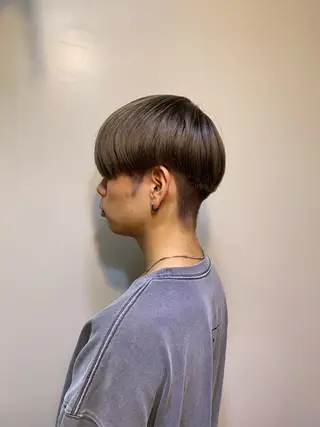 ショート カラー 韓国ヘア♡レイヤー AYAのヘアスタイル