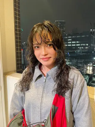 セミロング パーマ Toiro 横浜所属・🎀レイヤー/パーマ カラー/ai🎀のヘアスタイル