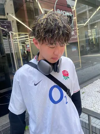 カラー メンズ 💎メンズ特化🔥 カット/パーマのヘアスタイル