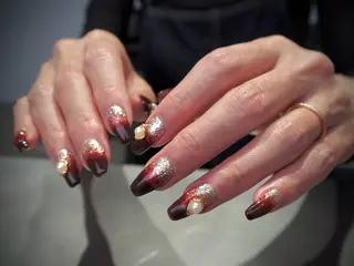 ネイル nail salon núcleo 【ヌクレオ】所属・中道 ひろこのネイルデザイン