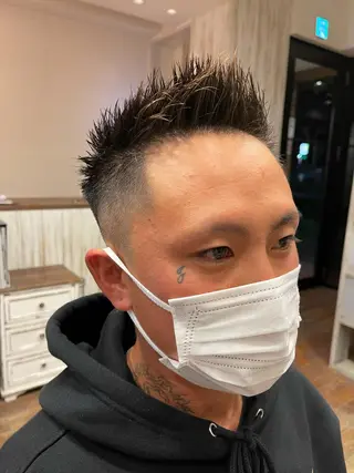 メンズ ハヤシカズキ/カラー ✂/メンズパーマのヘアスタイル