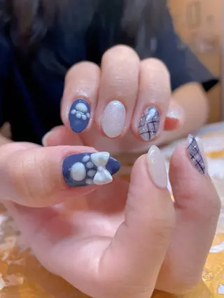 ネイル ネイリスト ❄️ユキ❄️のネイルデザイン