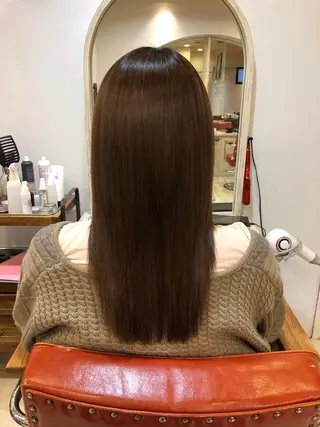 ロング \脱・うねり& 広がり/gite菊のヘアスタイル