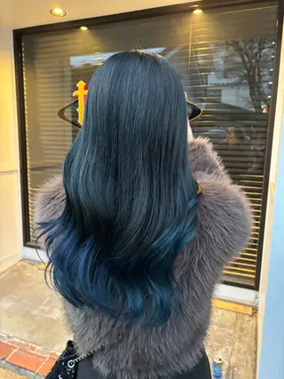 ロング カラー tender🐬 まゆかのヘアスタイル