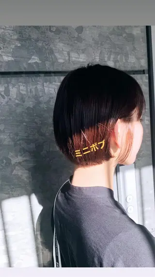 ショート カラー aguhair jour所属・髪質改善/白髪ぼかし KENTAのヘアスタイル