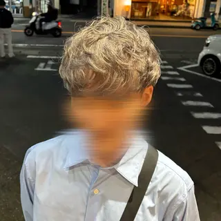 ショート 🎀ハイトーン/ 艶カラー/夕月🎀のヘアスタイル