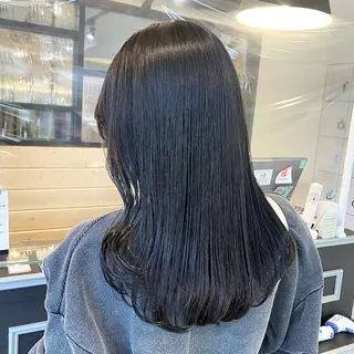 ロング カラー スナコザワ レナのヘアスタイル