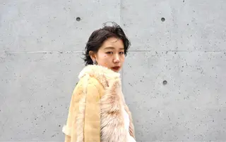 ショート カラー すみとも るなのヘアスタイル