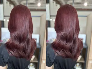 ロング 韓国ヘア透明感カラー / マイカ🍒のヘアスタイル
