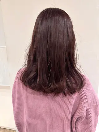 ミディアム カラー シェアサロンコネクト所属・Chiho/ 博多/大人かわいいのヘアスタイル