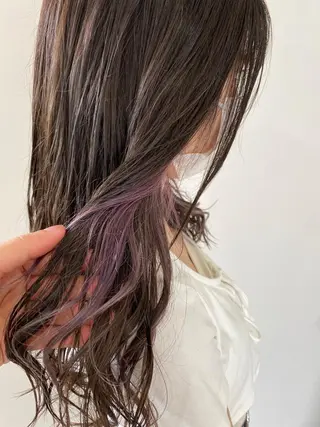 ロング カラー 大森 壱成のヘアスタイル