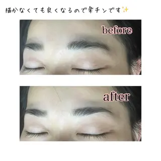 ショート カラー パーマ ヘアアレンジ ネイル マツエク・マツパ 眉毛サロン DUAL 恵比寿の眉毛・アイブロウイメージ