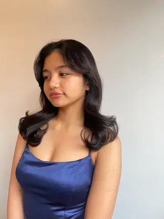 ミディアム ヘアアレンジ ゆるふわガーリーst yle🩰yuukaのヘアスタイル