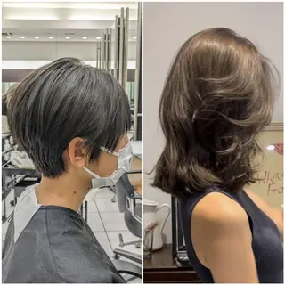 ミディアム TONI&GUY所属・Kawahara Satsukiのヘアスタイル