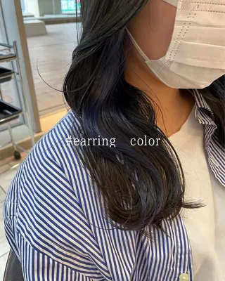 セミロング ⭐️透け感カラー /齊藤容史⭐️のヘアスタイル