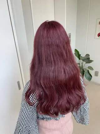 ロング カラー MAYU/ハイトーン /レイヤーカットのヘアスタイル