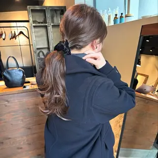 カラー the hinc所属・Ayano/大阪 /透明感カラーのヘアスタイル