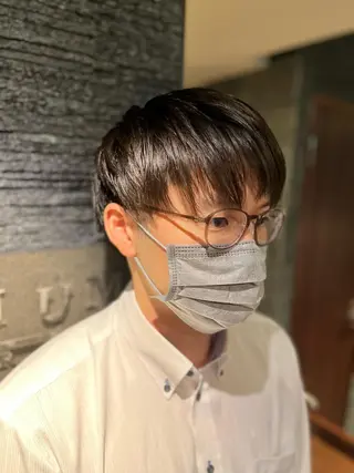 ミディアム 縮毛矯正/パーマ 宮河 惇💈のヘアスタイル