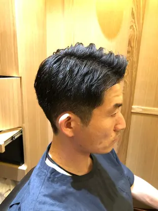 ミディアム 縮毛矯正/パーマ 宮河 惇💈のヘアスタイル