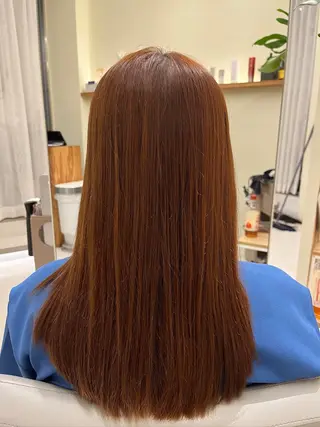 セミロング 髪質改善/縮毛矯正 艶髪🔥高杉のヘアスタイル