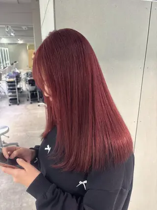 カラー Haru/ブリーチ /レイヤーカットのヘアスタイル