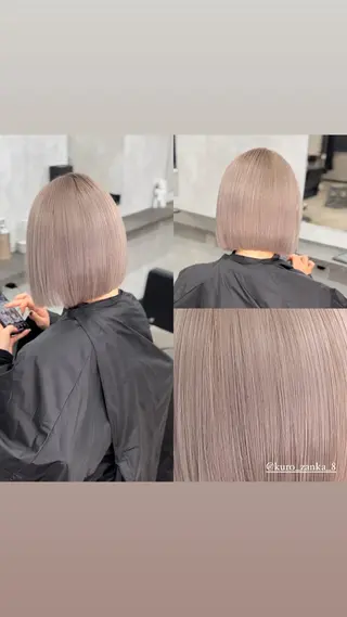 ショート カラー 黒崎 懸のヘアスタイル