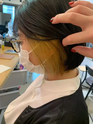 カラー 🍃marina🍃 韓国ヘア/Aujuaのヘアスタイル