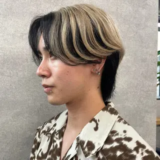 パーマ ヘアアレンジ メンズ 川合 智之のヘアスタイル