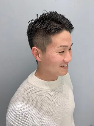 ショート パーマ メンズ 【店長】石川 【メンズ特化】のヘアスタイル