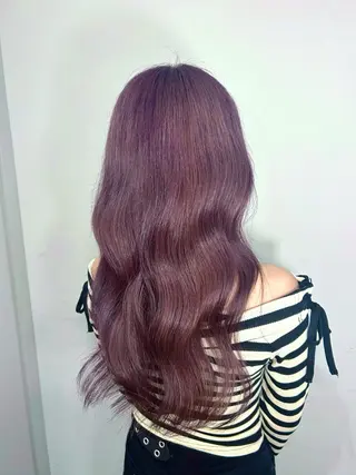 ロング カラー pia/リサコ ボブ/縮毛のヘアスタイル