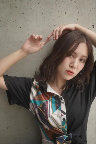 セミロング カラー ecubo by  lico所属・✨菅近 湧太✨のヘアスタイル