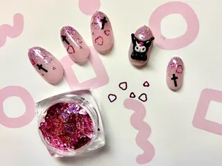 ネイル Queennail 北堀江megumiのネイルデザイン