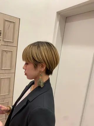 ショート 梅田美容室　山本 歩夢のヘアスタイル