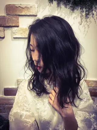 セミロング パーマ 茅根 雄次 ✨髪質改善✨のその他イメージ