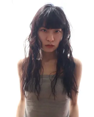 ロング カラー パーマ 金尾 凜のヘアスタイル