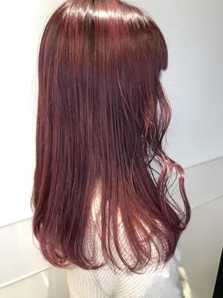 ロング カラー パーマ ヘアアレンジ メンズ ネイル マツエク・マツパ Amelie所属・Amelie yunのヘアスタイル