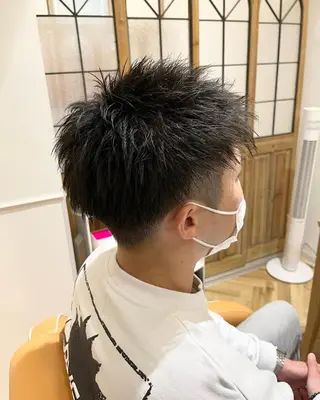 ショート カラー メンズ 🌿ヤマグチ ユウキ🌿のヘアスタイル