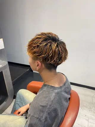 パーマ メンズ STYLE エキシティ店所属・【似合わせパーマ】 STYLE 杉原　魁のヘアスタイル